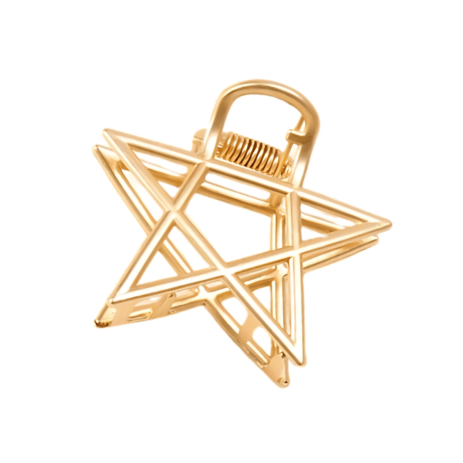 Gold Metal Hair Claws - Gummia